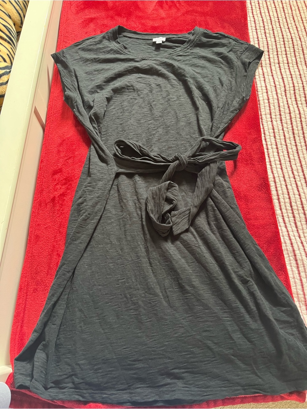 J. Crew blackCrewneck Tee Dress